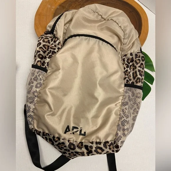 NWT APL Athletic Propulsion Labs Packable Backpack Cheetah Print Travel APL | Bags | Nwt Apl Athletic Propulsion Labs Allpurpose  main image 4